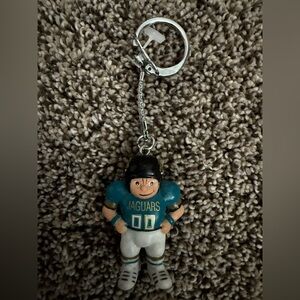 VINTAGE 1990s Jacksonville Jaguars LIL SPORTS BRAT KEYCHAIN